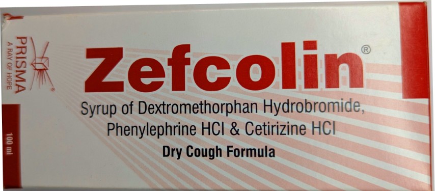 Zefcolin syrup 100mls 100mls