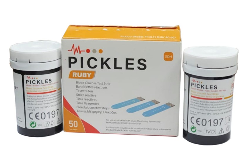 Pickles ruby blood glucose monitoring system