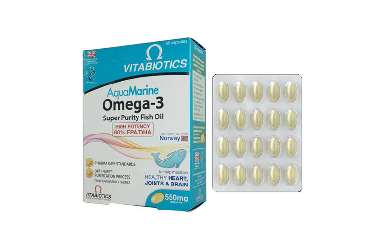 AQUAMARINE OMEGA-3 SUPER POTENCY CAPS 60`S