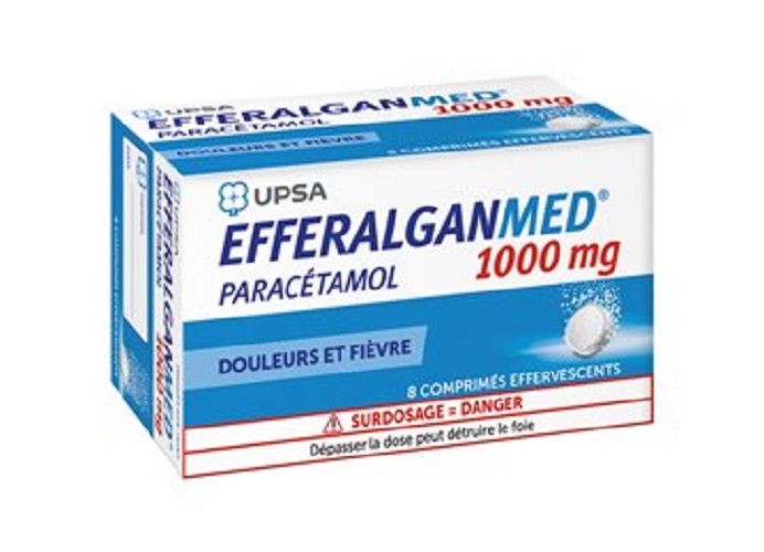 EFFERALGAN 1G TABS 8`S