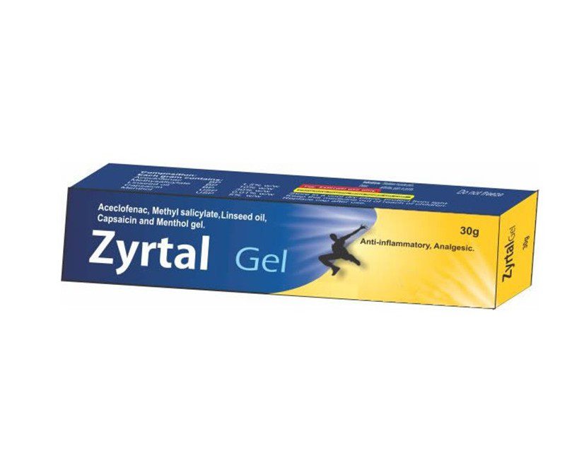 ZYRTAL GEL 30GMS