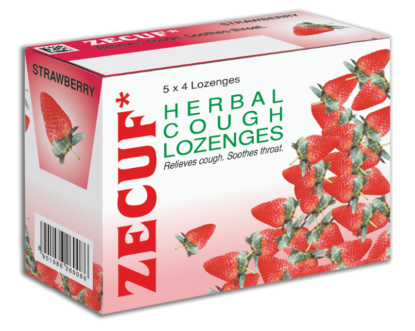 ZECUF LOZENGES STRAWBERRY