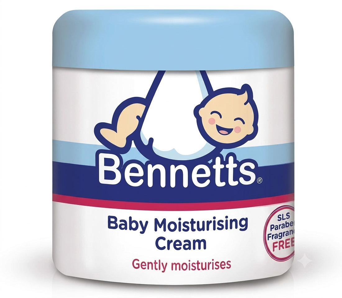 BENNETS BABY MOISTURIZING CREAM 500ML