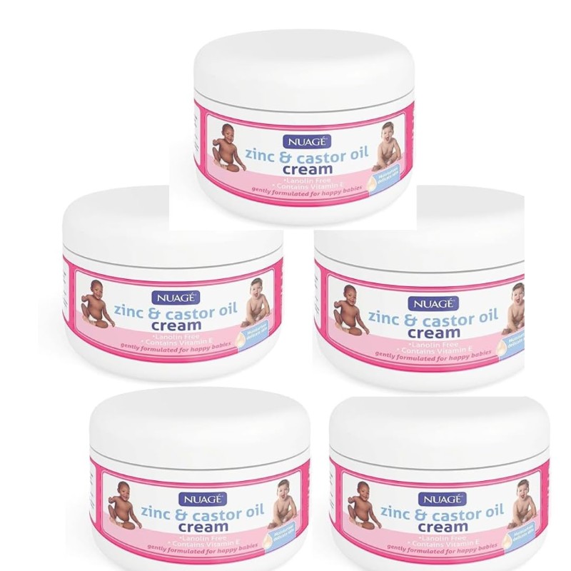 NUAGE ZINC & CASTOR OIL CREAM 200ML