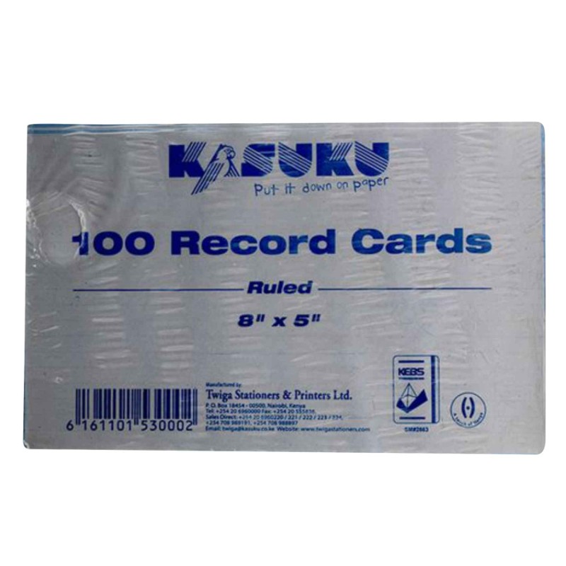 RECORD CARDS -
