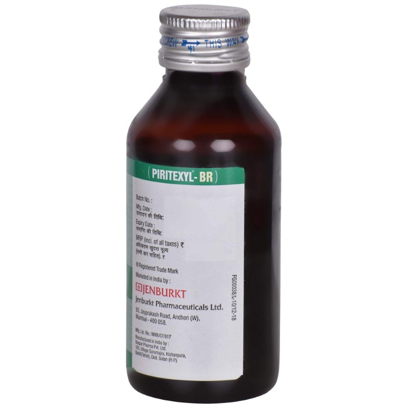 PIRITEXYL BR SYRUP 100MLS 100MLS