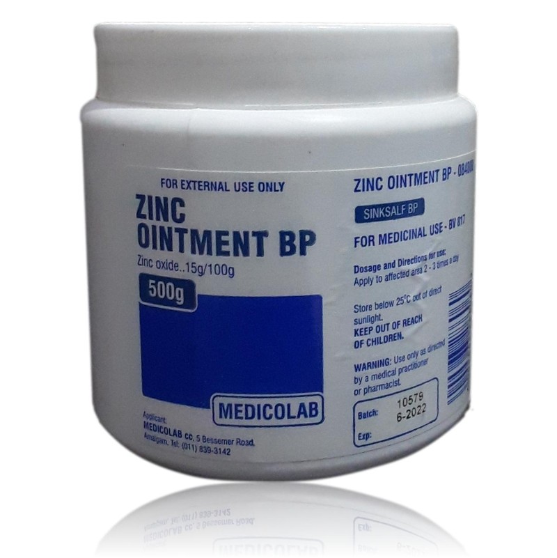 Zinc Oxide Paste 500gms