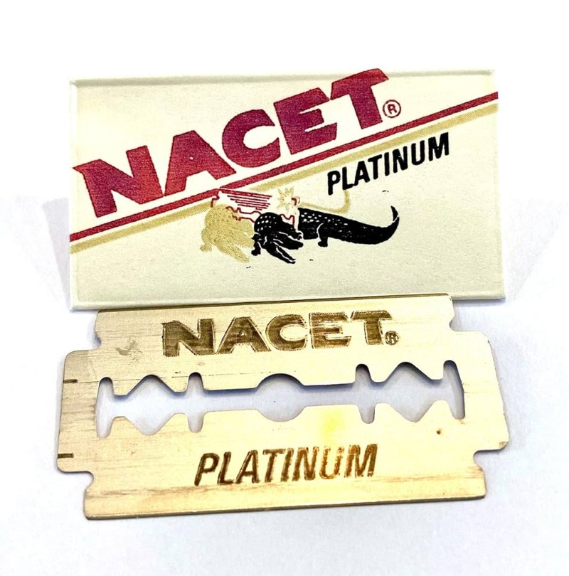 Nacet  razor blade  platinum (white) -