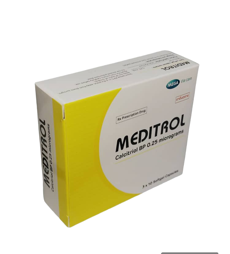 Meditrol caps  0.25mcg