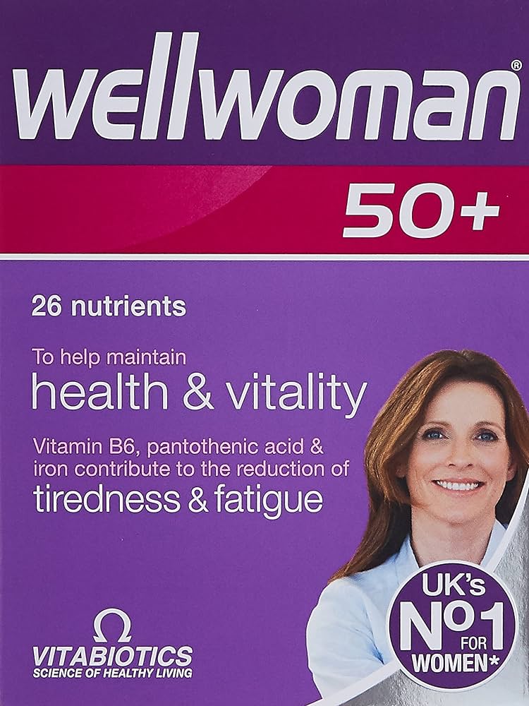 Wellwoman tabs 50+