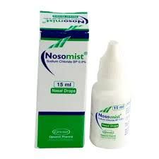 Nosomist 0.9% nasal drop 15ml