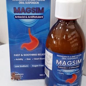 MAGSIM ANTACID &ANTIFLATULENT SOLN 180ML
