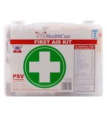 First Aid Box (Colourless) Packed