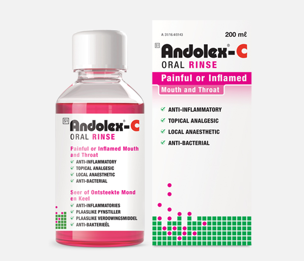 Andolex C oral rinse 200ml