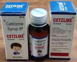 Cetrizine syrup 60mls