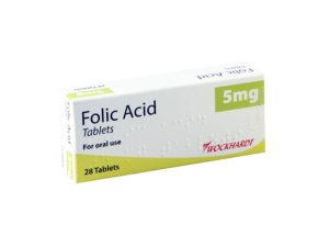 Folic acid (Wockardt) 5mg BP