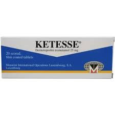 Ketesse tabs 25mg
