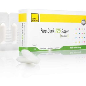 Paracetamol denk 125mg supp 10s