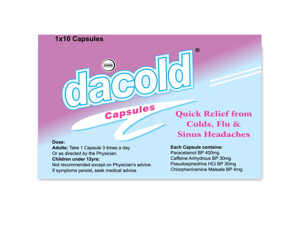 DACOLD CAPS 10`S