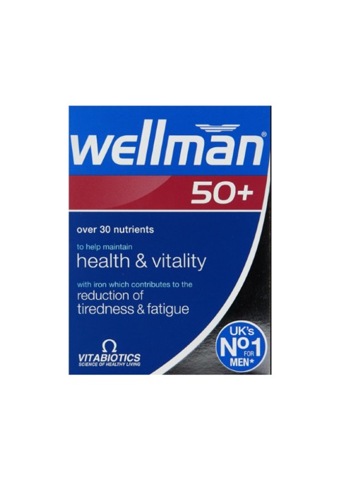 WELLMAN 50+ TABS 30`S
