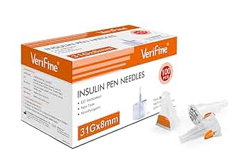VERIFINE INSULIN SYRINGES 1ML 31G 8MM