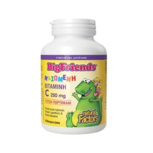 BIG FRIENDS VITAMIN C CHEWABLE TABS 250MG 90`S