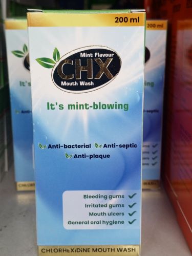 CHX MOUTHWASH  MINT 200ML