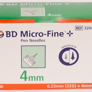 MICROFINE PEN NEEDLE 32G *4MM* 100