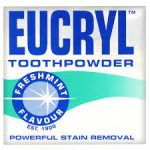 EUCRYL TOOTHPOWDER MINT .