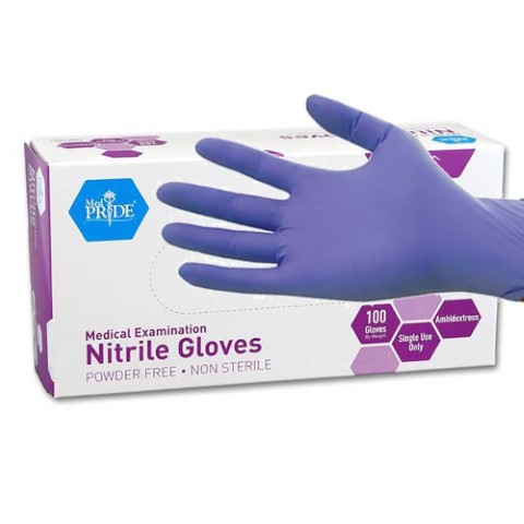 NITRILE GLOVES MEDIUM