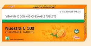 NUESTRA C TABS 500MG