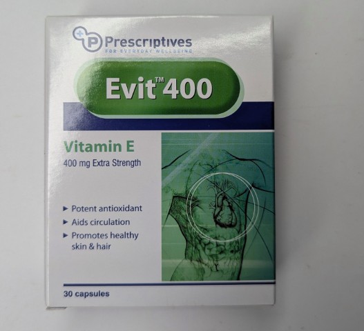 Evit caps vitamin E 400mg