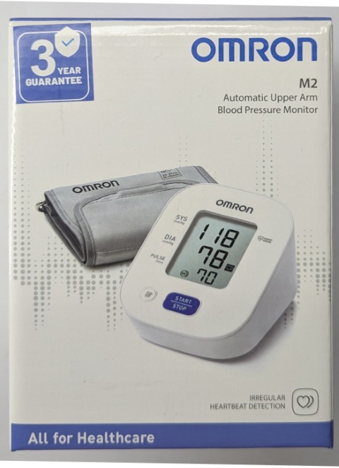 OMRON BP MONITOR UPPER ARM M2 WITH MEMORY