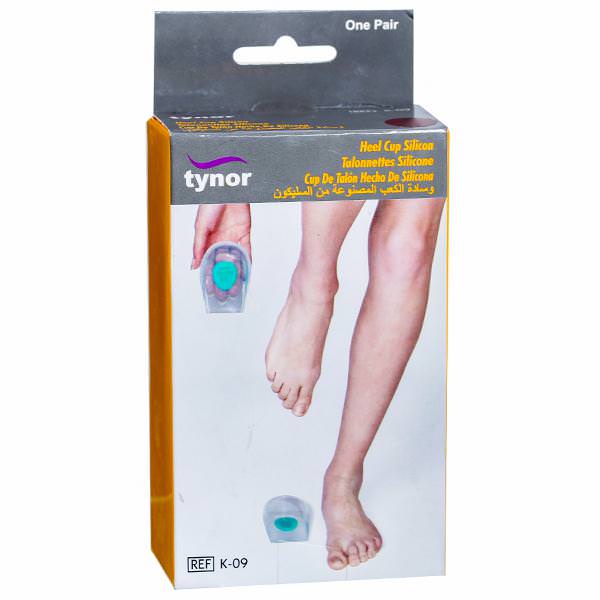 HEEL CUSHION SILICON(PAIR) L-(TYNOR)