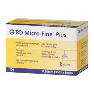Microfine Needles 8mm 30G