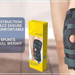 HINGED KNEE BRACE + OPEN PATELLA (XL)