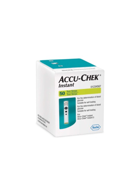 ACCU-CHECK INSTANT STRIPS 50`S