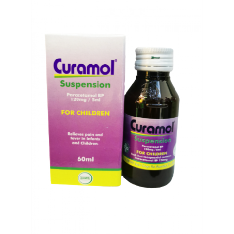 Paracetamol syr 100ml 125mg (Paracol, curamol,betamol)
