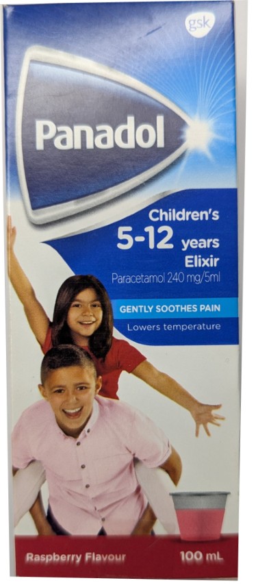 PANADOL CHILDREN ELIXIR 5-12YRS
