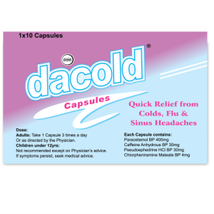 DACOLD CAPS 10`S