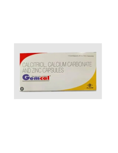 Gemcal soft gels -