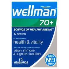 WELLMAN 70+ TABS 30`S