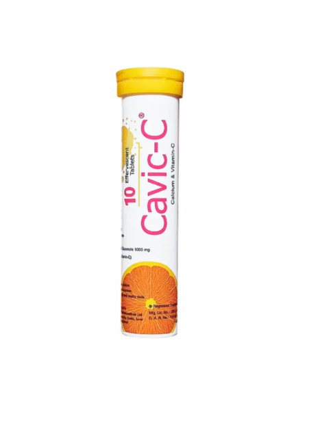 Cavic C effervascent tablets 10`s