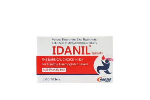Idanil Tabs 30`s