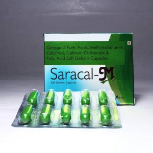 SARACAL M CAPS 10`S