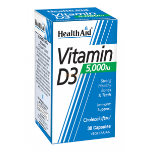 HEALTH AID VITAMIN D3 5000 IU 30`S