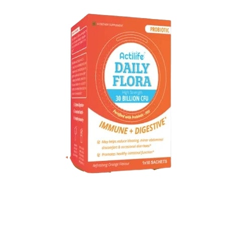 ACTILIFE DAILY FLORA SATCHETS 10`S