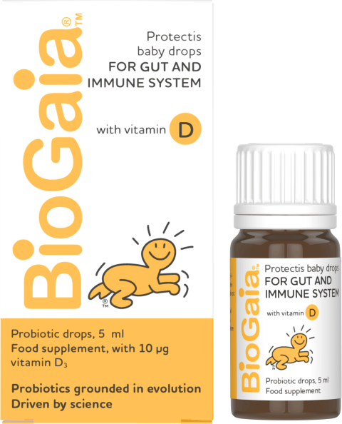 BIOGAIA PROTECTIS BABY DROPS WITH VITAMIN D 3