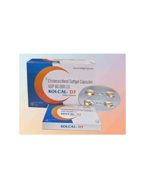 COLECAL D3 60K 8`S
