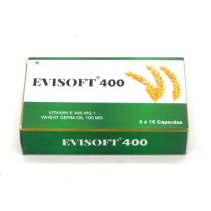 EVISOFT 400MG CAPS
